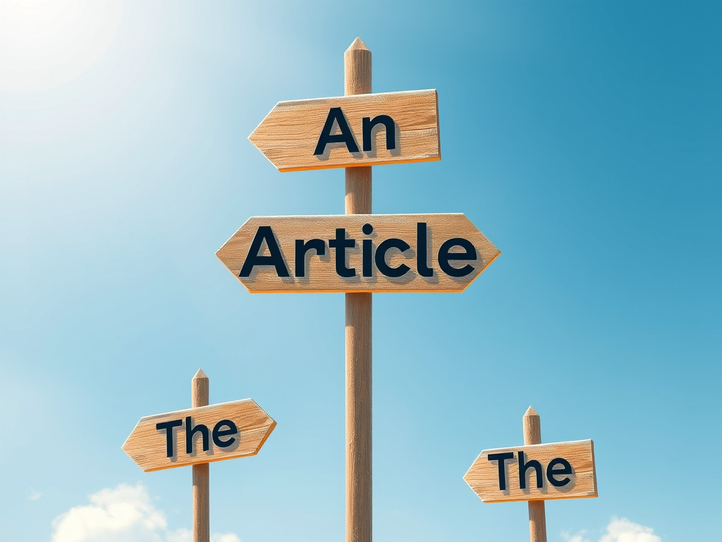 Mastering the Art of English Articles: A, An, and The